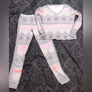 Victoria Secrets XS thermal pajamas nwot